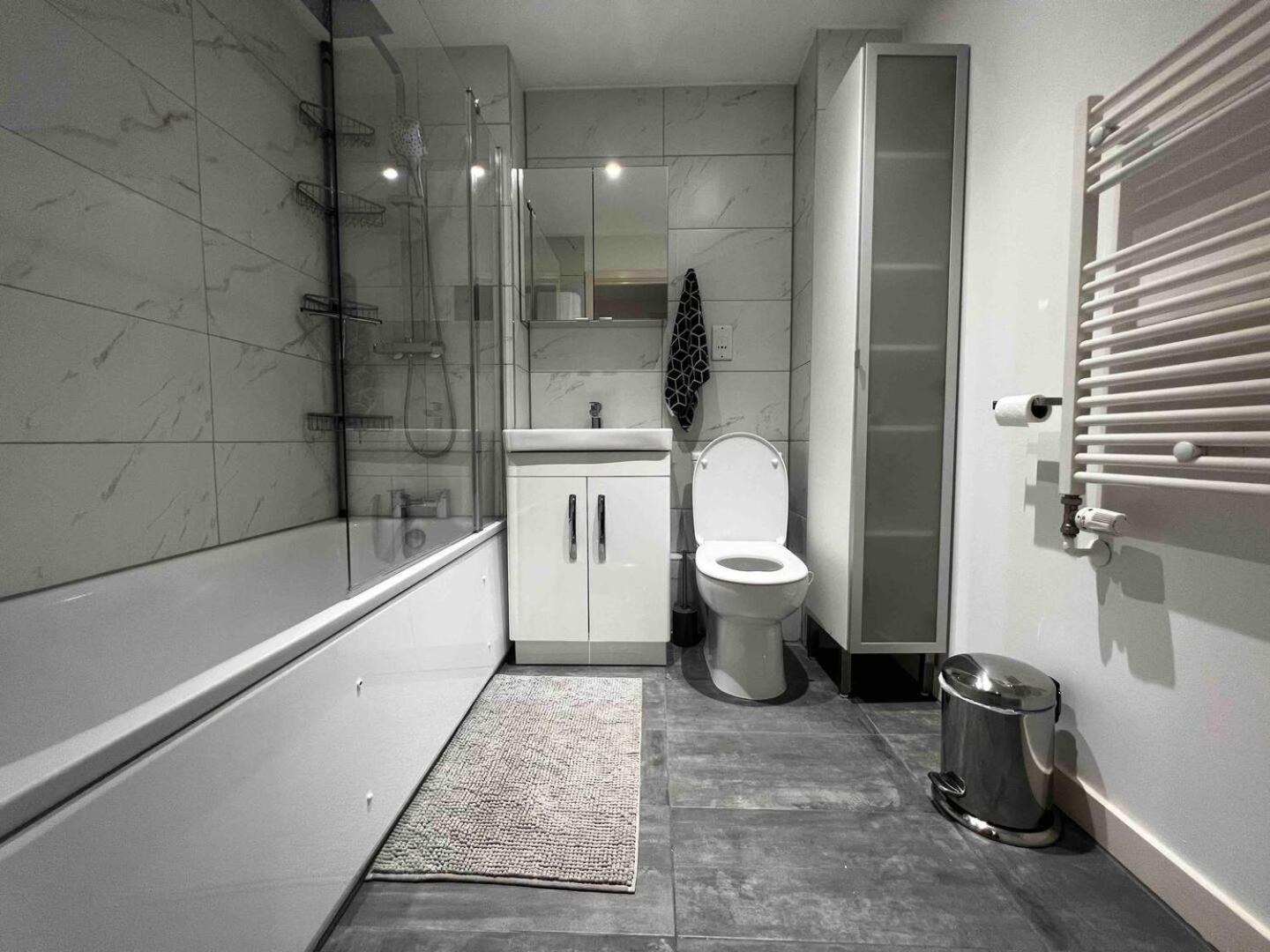 Stylish 1-Bed Flat With Sofa-Bed In London 아파트 외부 사진